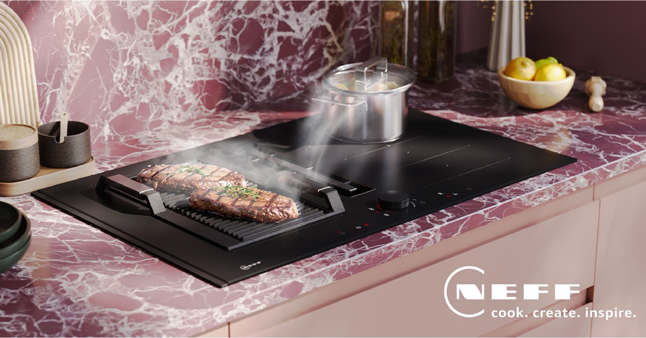 Kochfeld, Drinnen, Küche, BBQ, Grillen